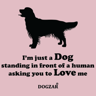 DOGZAR® I'm Just a Dog Tee - Pink